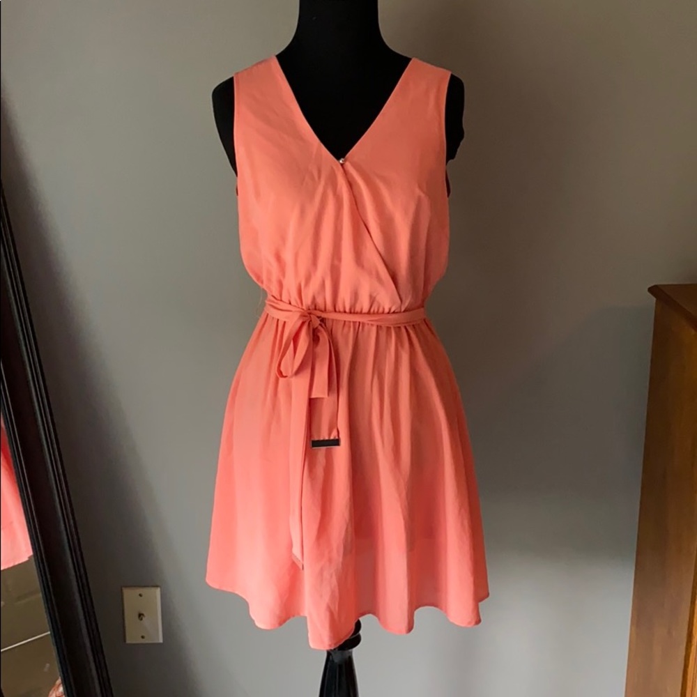 Coral / Light Pink Dress